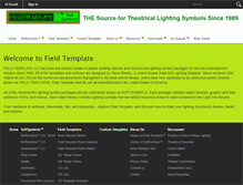 Tablet Screenshot of fieldtemplate.com